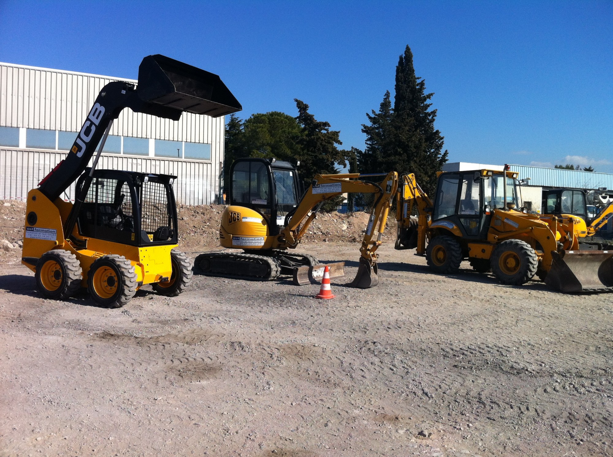 Formation et test caces® Engins de chantiers 1 2 4 7 8 9 10