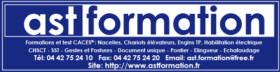 Offres d'emploi Formateur en habilitation électrique échafaudage... CACES®: nacelle chariot engins de chantier marseille Aix en Provence Vitrolles